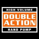 WOW Watersports Double Action Hand Pump with 4 Universal Valve Adapters and Hose Lock