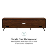 Contemporary 2 Door Minimalist TV Stand by Couch.com