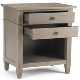 Carlton - Bedside Table, Handcrafted by Couch.com