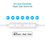 Naztech Platinum High Fidelity Lightning Earbuds