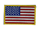 JupiterGear Tactical USA Flag Patch with Detachable Backing