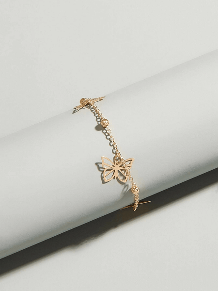 Butterfly Anklet by Fashion Hut Jewelry