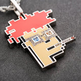 Bling Proud X Crypto Punk NFT Pendant Smoking Man 