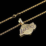 Bling Proud X NBA Los Angeles Lakers Pendant Charms & Pendants 
