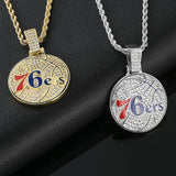 Bling Proud X NBA Philadelphia 76ers Pendant Charms & Pendants 