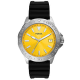 Fossil Men's Bannon Yellow Dial Watch - BQ2781 by Balec Group