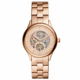Fossil Women's Modern Sophisticate Rose gold Dial Watch - BQ3651 by Balec Group