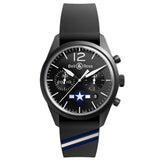 Bell & Ross Men's Insignia US Black Dial Watch - BR-126-INSIGNA-US by Balec Group