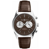 Bell & Ross Men's Officer Brown Brown Dial Watch - BR-126-OFFICER-BR by Balec Group