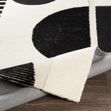 Bro Black&White Wool Rug