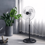 Impress 18-Inch Chrome Hi-Speed Industrial Standing Oscillating Fan