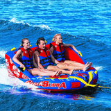 WOW Watersports Beach Bubba 3 Person 3P Towable w Webbing Foam Handles