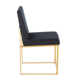 Fuji - Contemporary Stylish Frame, High Back Dining Chair (Set of 2) by Couch.com