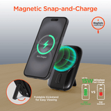HyperGear Mag Grip Go 5000mAh Wireless Power Bank