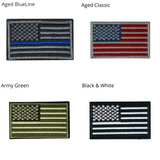 JupiterGear Tactical USA Flag Patch with Detachable Backing