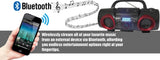 Naxa MP3 & CD Boombox with Bluetooth (NPB-267)