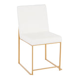 Fuji - Contemporary Stylish Frame, High Back Dining Chair (Set of 2) by Couch.com