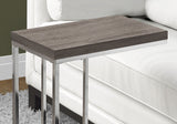 Accent Table, C - Shaped, Tempered Glass, Stylish Design Contemporary & Modern by Couch.com