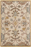 Conesus Hand Tufted Tan 1012 Wool Rug