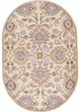 Conesus Hand Tufted Ivory 1109 Wool Rug