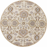 Conesus Hand Tufted Ivory 1109 Wool Rug