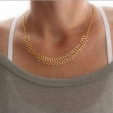 Julius 18 Kt Gold Filled Necklace and Bracelet Set