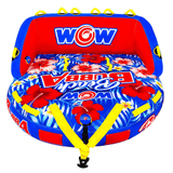 WOW Watersports Beach Bubba 3 Person 3P Towable w Webbing Foam Handles