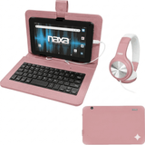 Naxa 7" Core Android 11 Tablet Kit Rose Gold - Refurbished