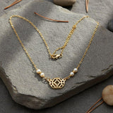 As Seen on Molly Ringwald Gold Filled Pearl Choker Necklace