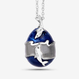 7.08 Grams Drop Shape .925 Sterling Silver Multicolor Enamel Charms Pendant