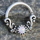 Antique Ornate Wave Seamless Ring by Fashion Hut Jewelry