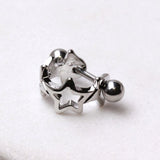 Surgical Steel Star Cartilage Cuff Cartilage Piercing by Fashion Hut Jewelry