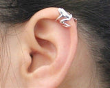 316L Stainless Steel Tree Frog Fake Cartilage Ear Cuff by Fashion Hut Jewelry