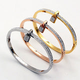 Love Locked Bracelet With a Charm