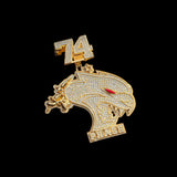 Custom Pendant Style - Dodge Hellcat by Bling Proud | Urban Jewelry Online Store