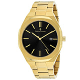 Christian Van Sant Men's Octavius Slim Black Dial Watch - CV0527 by Balec Group