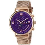 Christian Van Sant Men's Somptueuse LTD Purple Dial Watch - CV1157 by Balec Group