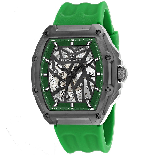 Christian Van Sant Men's Odyssey Black Dial Watch - CV6188 by Balec Group