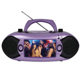 Emerson 7" Bluetooth TV DVD Boombox Lilac - Refurbished