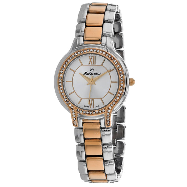 Mathey Tissot Women's Classic Silver Dial Watch - D2781RI by Balec Group