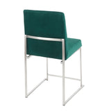 Fuji - Contemporary Modern Elegance High Back Dining Chair (Set of 2) by Couch.com