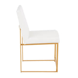 Fuji - Contemporary Stylish Frame, High Back Dining Chair (Set of 2) by Couch.com
