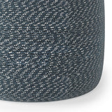 Bayley - Versatile Round Braided Pouf by Couch.com