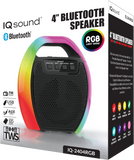 Supersonic 4" Portable Bluetooth Speaker with RGB Handle with FM Radio & TWS (IQ-2404RGB)