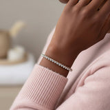 Catch-Free Crystal Rhinestone Tennis Bracelet Bangle