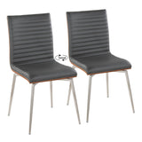 Mason - Contemporary Dining Chair (Set of 2) With Swivel by Couch.com
