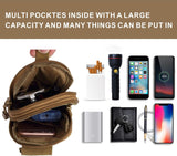 JupiterGear Tactical MOLLE Military Pouch Waist Bag for Hiking, Running and Outdoor Activities