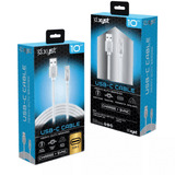 Xyst Charge and Sync USB to USB-C Braided Cable 10Ft