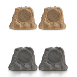 SoundPro Dual Bluetooth Outdoor Weatherproof Rock Landscape Speakers