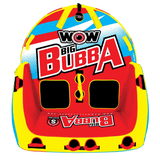 WOW Watersports Big Bubba Hi Vis 2 Person Towable Water Tube For River and Lake